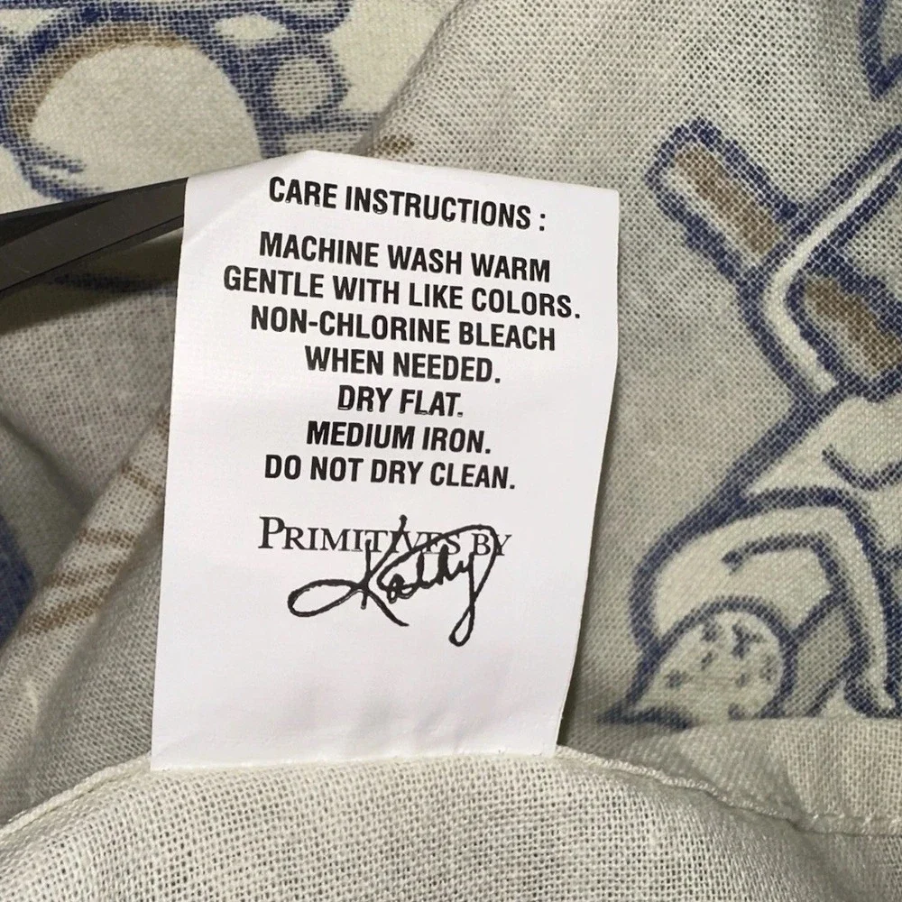 NWOT‎ Primitives By Kathy Crazy Cat Lady Apartment Whimsical Cotton Dish Towel